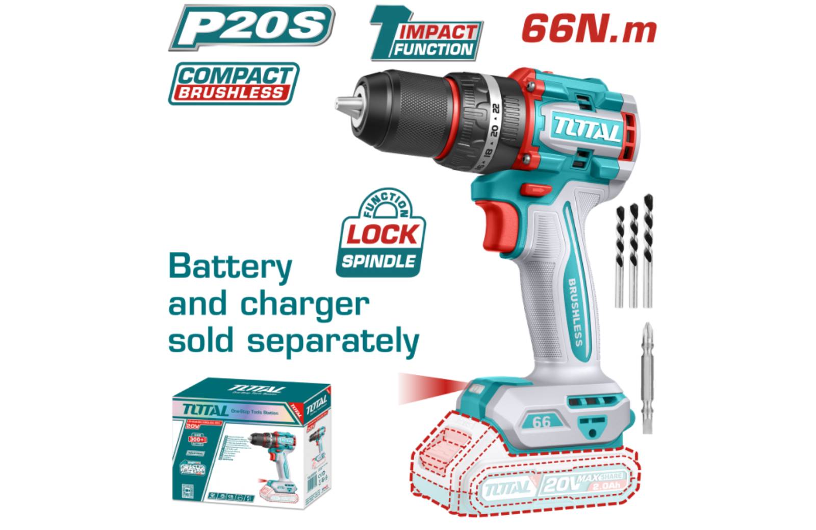 AK&Uuml;L&Uuml; DARBELİ MATKAP 66NM (SOLO)